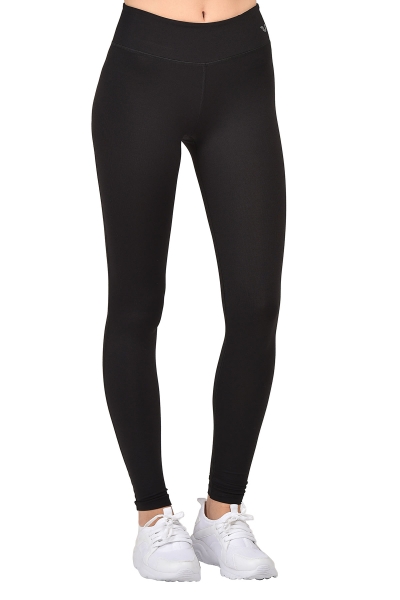 Kadın Siyah Yüksek Bel Esnek ve Toparlayıcı Spor Tayt | 4229 - BİLCEE (1)