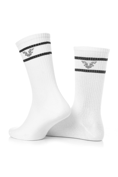 BİLCEE - Unisex Beyaz Tenis Çorap 0315 (1)