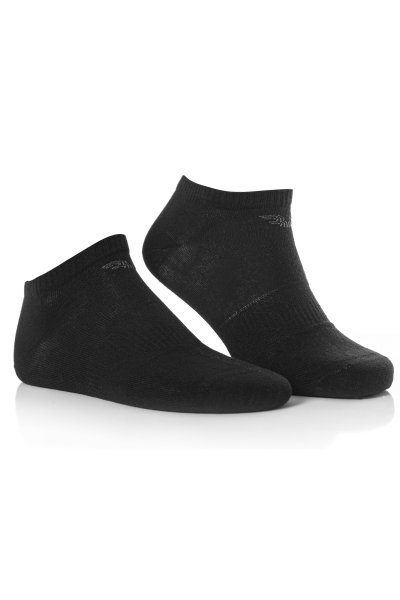 BİLCEE - Erkek Siyah Unisex Patik Çorap 0318