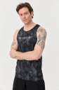 Erkek Siyah Kamuflaj Desenli Spor Atlet | 0155 - 3