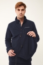 Erkek Lacivert Softshell Yağmur Su Geçirmez Mont | 0331 - 7