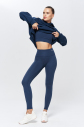 Kadın Carbon 3 İplik Şardonlu Fleece Yumuşak Fırçalı Kapişonlu Uzun Boy Owersize Sweatshirt 9804 - 4