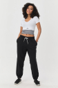 Kadın Beyaz Kısa Kollu Desenli Spor Crop Body | 0077 - 4