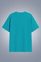 Kadın Mavi Oversize Tişört | 4583 - 2