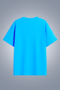Kadın Mavi Oversize Tişört | 4583 - 2