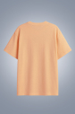 Kadın Somon Oversize Tişört | 4583 - 2