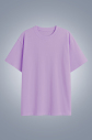 Kadın Orkide Oversize Tişört | 4583 - 1