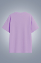 Kadın Orkide Oversize Tişört | 4583 - 2