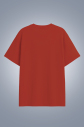 Kadın Turuncu Oversize Tişört | 4583 - 2