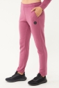Kadın Plum Düz Paça, Dik Yaka Yarım Fermuarlı Sweatshirt Takım | 1632 - 8