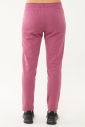 Kadın Plum Düz Paça, Dik Yaka Yarım Fermuarlı Sweatshirt Takım | 1632 - 12