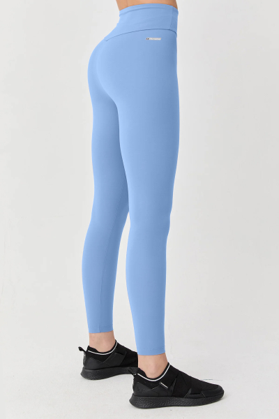 Kadın Azur Yüksek Bel Toparlayıcı Full Likralı Sporcu Taytı | 9729 - BİLCEE (1)