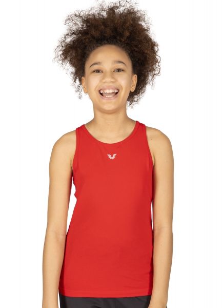 BİLCEE - Kırmızı Kız Çocuk Yüzücü Atlet 8673