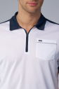Erkek Beyaz Polo Yaka Tişört | 4193 - 10
