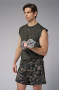 Erkek Haki Training Pamuklu Atlet | 3921 - 7