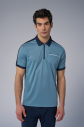 Erkek Mavi Polo Yaka Tişört | 4193 - 9