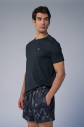 Erkek Siyah Aktive Spor Tişört | 4185 - 9