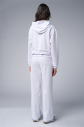 Kadın Beyaz Taş Baskılı Sweatshırt Pantolon Takım | 4043 - 3