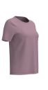 Kadın Lila Basic Fırçalı Yumuşak Kumaşlı Tişört | 3976 - 8