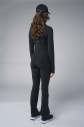Kadın Siyah Slim Fit Sporcu Ceketi | 4187 - 6