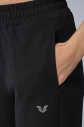 Kadın Siyah Taş Baskılı Sweatshırt Pantolon Takım | 4043 - 5