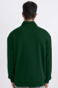 Peak Erkek Yeşil Oversize Fermuarlı Yaka Sweatshirt | 7021 - 2