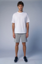 Peak Erkek Beyaz Oversize Tişört | 7037 - 5