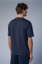 Peak Erkek Koyu Lacivert Oversize Tişört | 7037 - 4