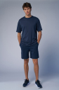 Peak Erkek Koyu Lacivert Oversize Tişört | 7037 - 5