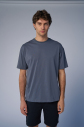 Peak Erkek Koyu Gri Oversize Tişört | 7037 - 2