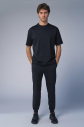 Peak Erkek Siyah Oversize Tişört | 7034 - 4