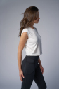 Peak Kadın Beyaz Crop Tişört | 7035 - 5