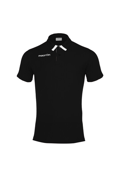MACRON - Macron Siyah Erkek Polo Yaka T-Shirt 90180901